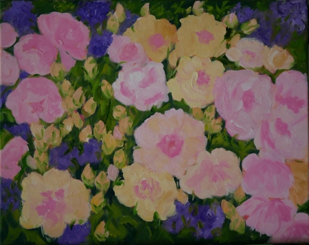 Garden Roses by artist Tammy Brown